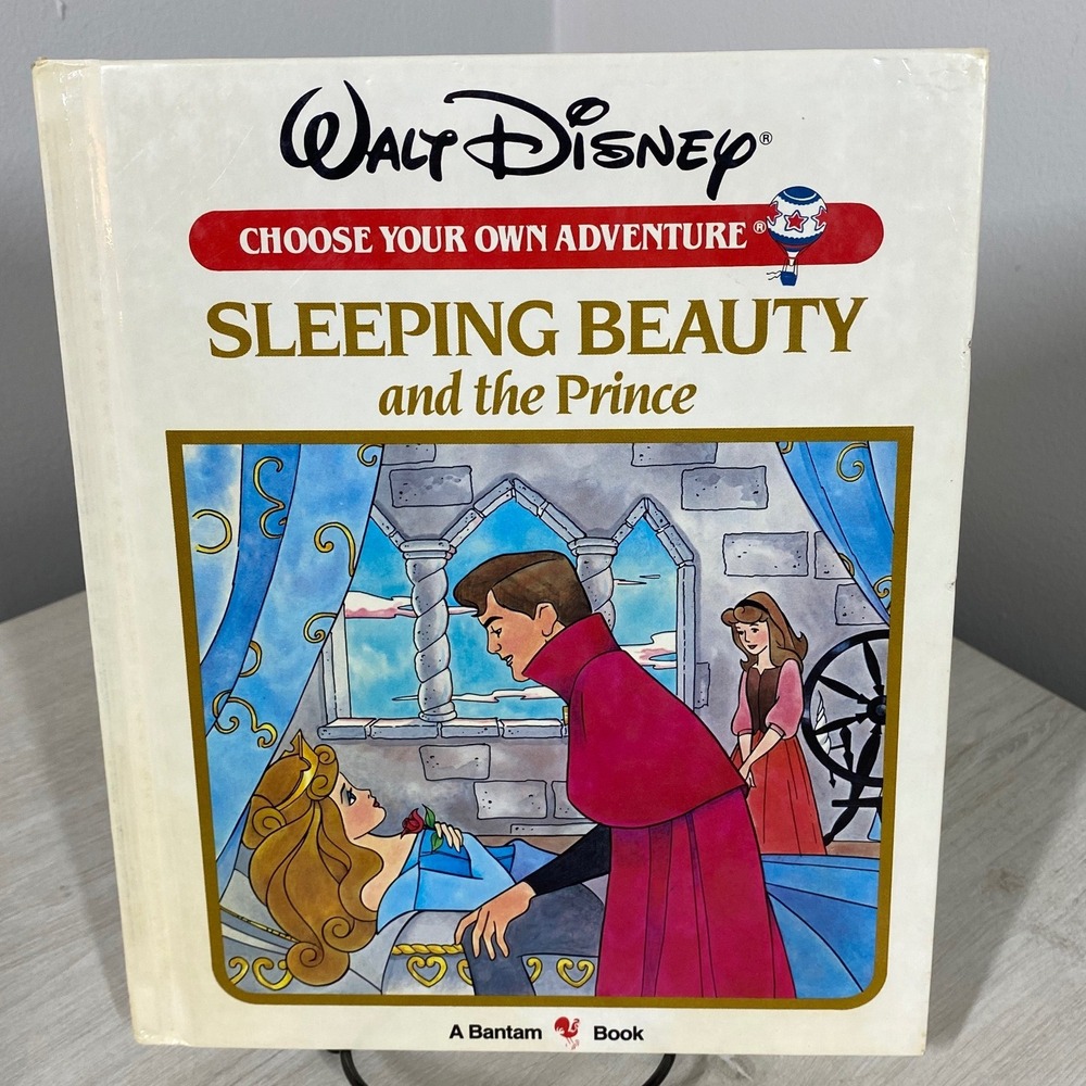 Vintage Disney Choose Your Own Adventure Sleeping Beauty and the Prince 1985 HB